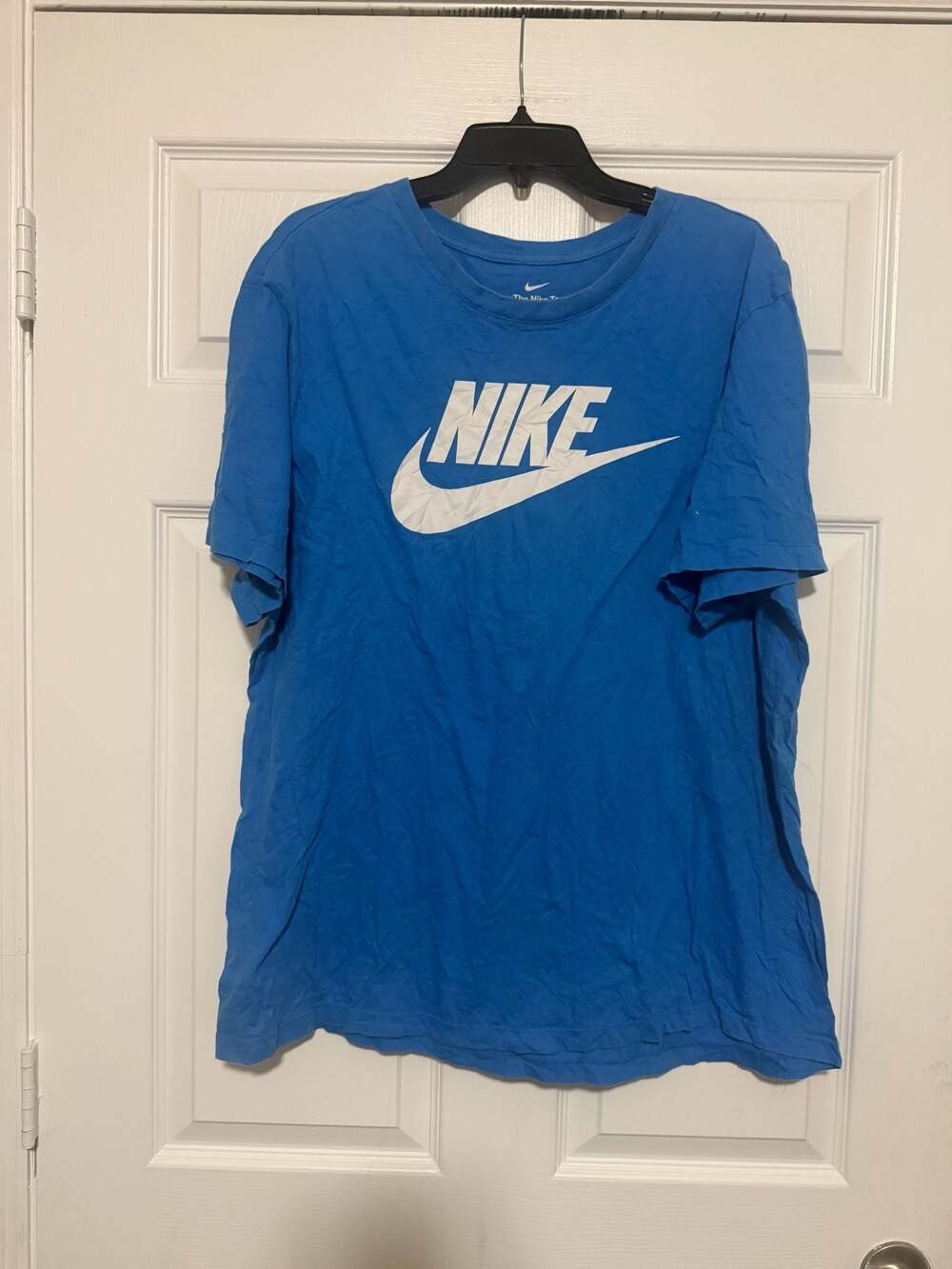Nike Sportswear Icon Futura Men's Graphic T-Shirt in Royal Blue - Picture 2 of 5